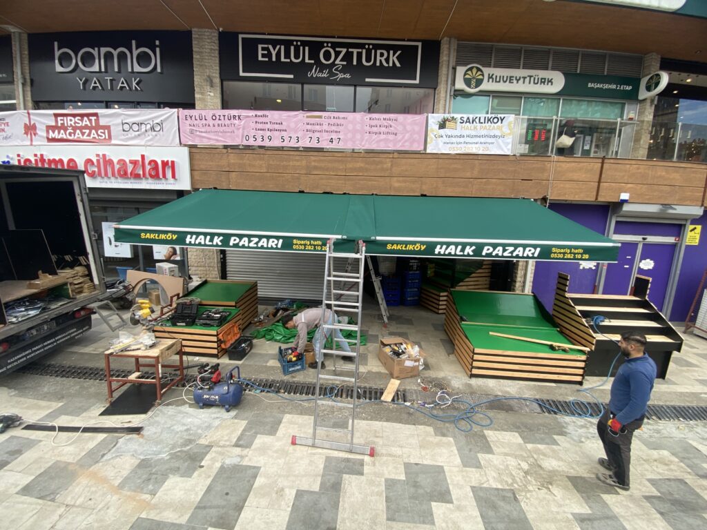 açılır kapanır tente