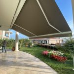 kumandalı kasetli tente